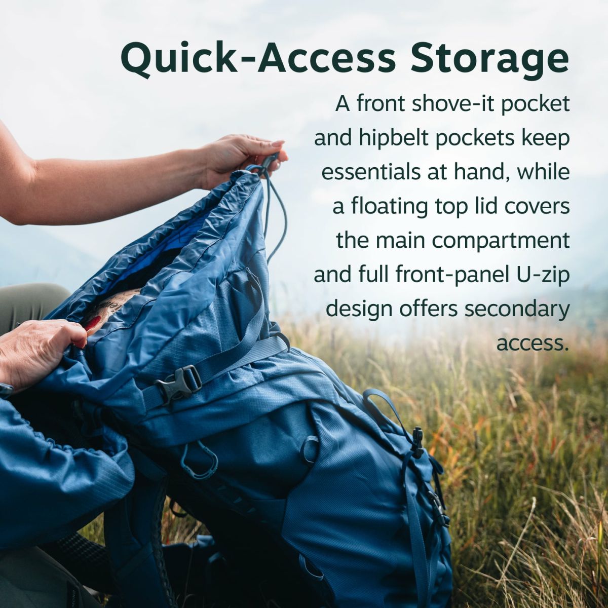 Kyte™ LT 65 Backpacking Pack