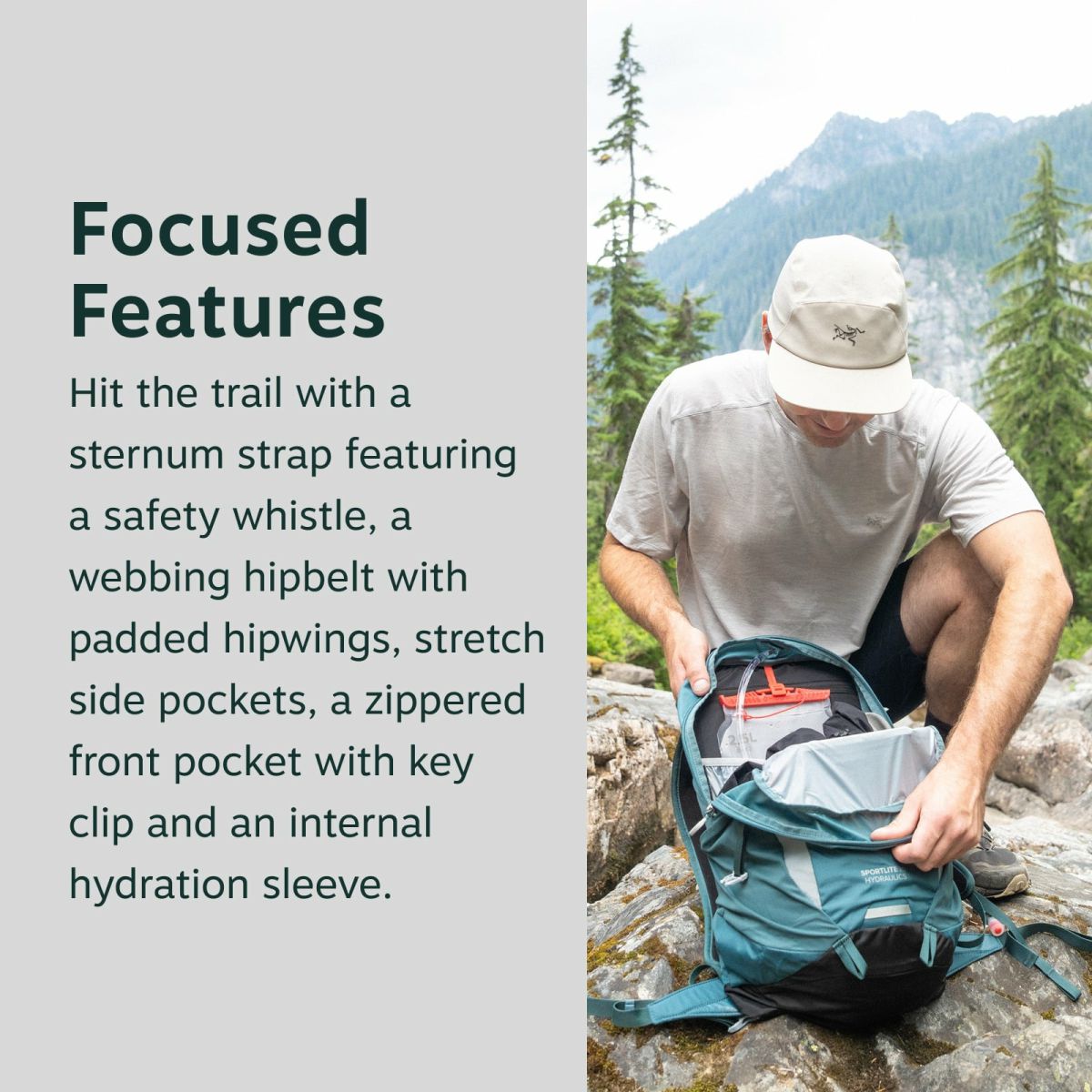 Osprey Sportlite™ 20 Hydraulics™ Hiking Hydration Backpack