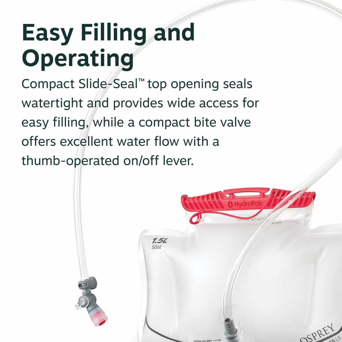 Osprey Hydraulics™ LS 1.5 L Lumbar Water Reservoir