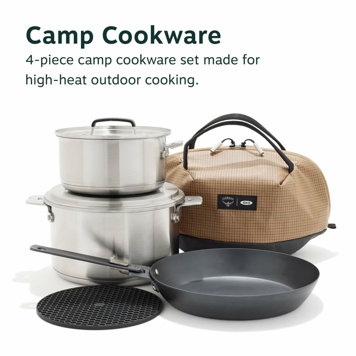 OXO® Campcore Cookware Set with Travel Bag