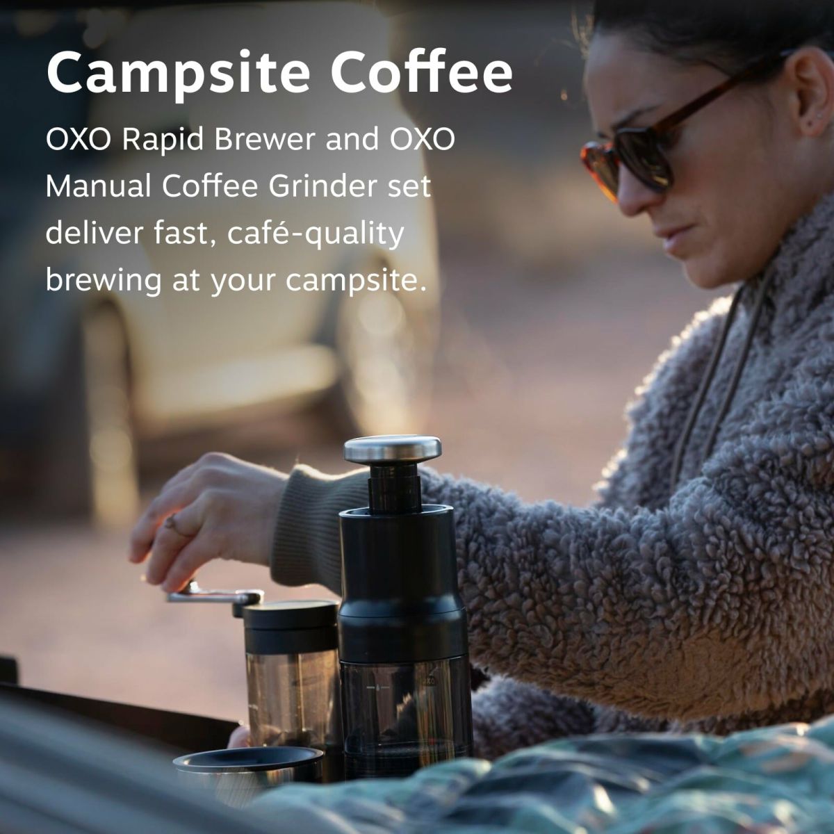 OXO® Campcore Coffee Brewing Set with Carry Case